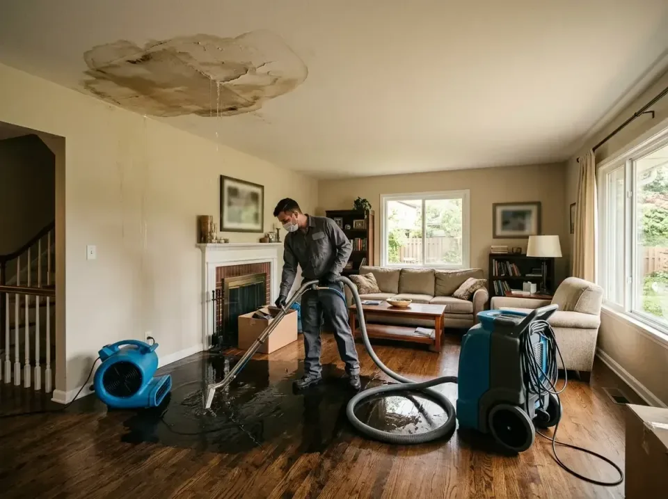 attic-pipe-burst-ceiling-drip-008 — frequently asked questions, Water Damage Restoration & Carpet Care in Gunter, TX